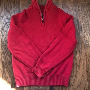 Children’s Place size 5/6 red half zip sweater